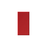 A solid red rectangular color swatch centered on a plain white background.
