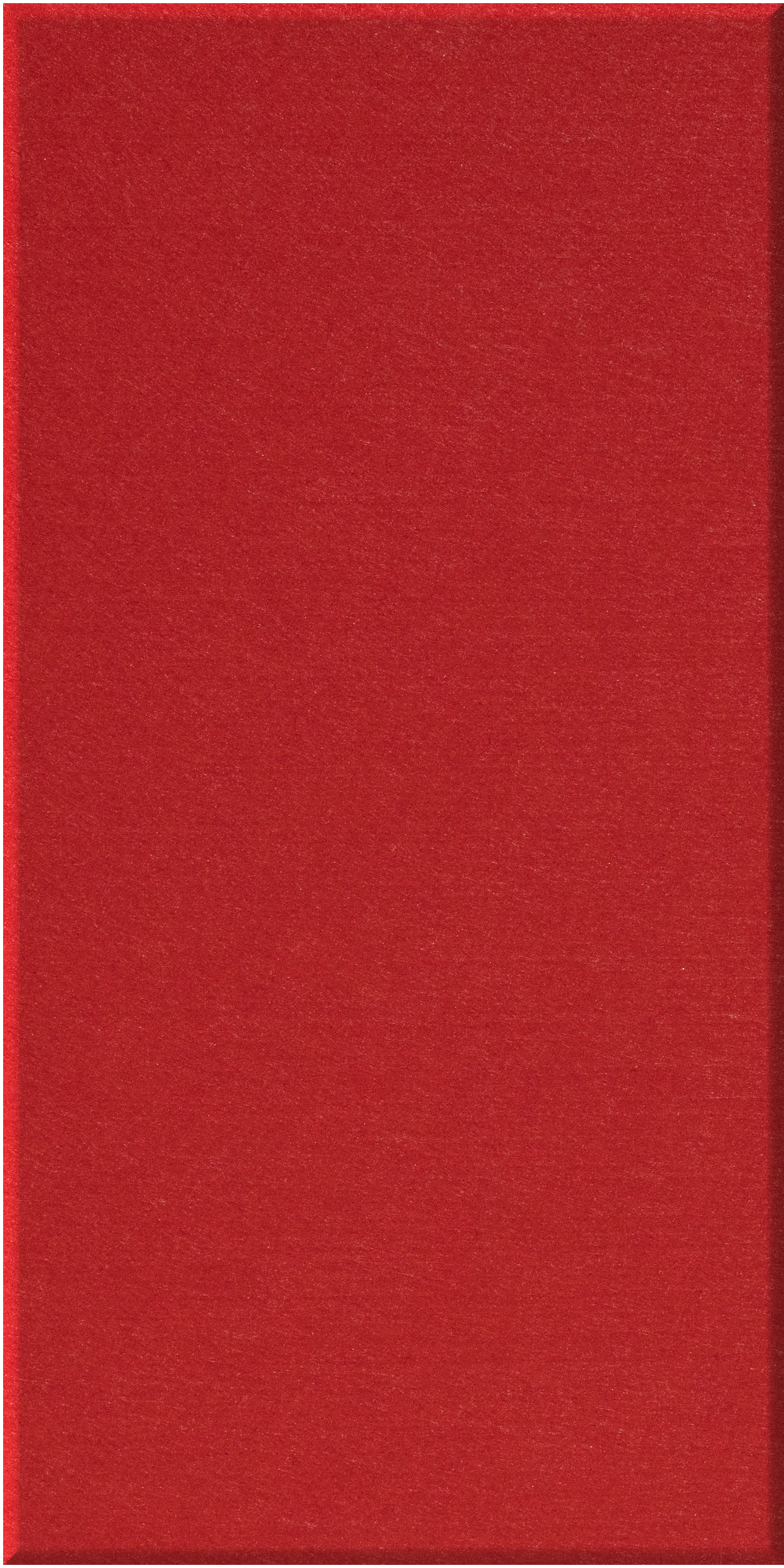 Large red tile with textured surface and subtle speckled finish.