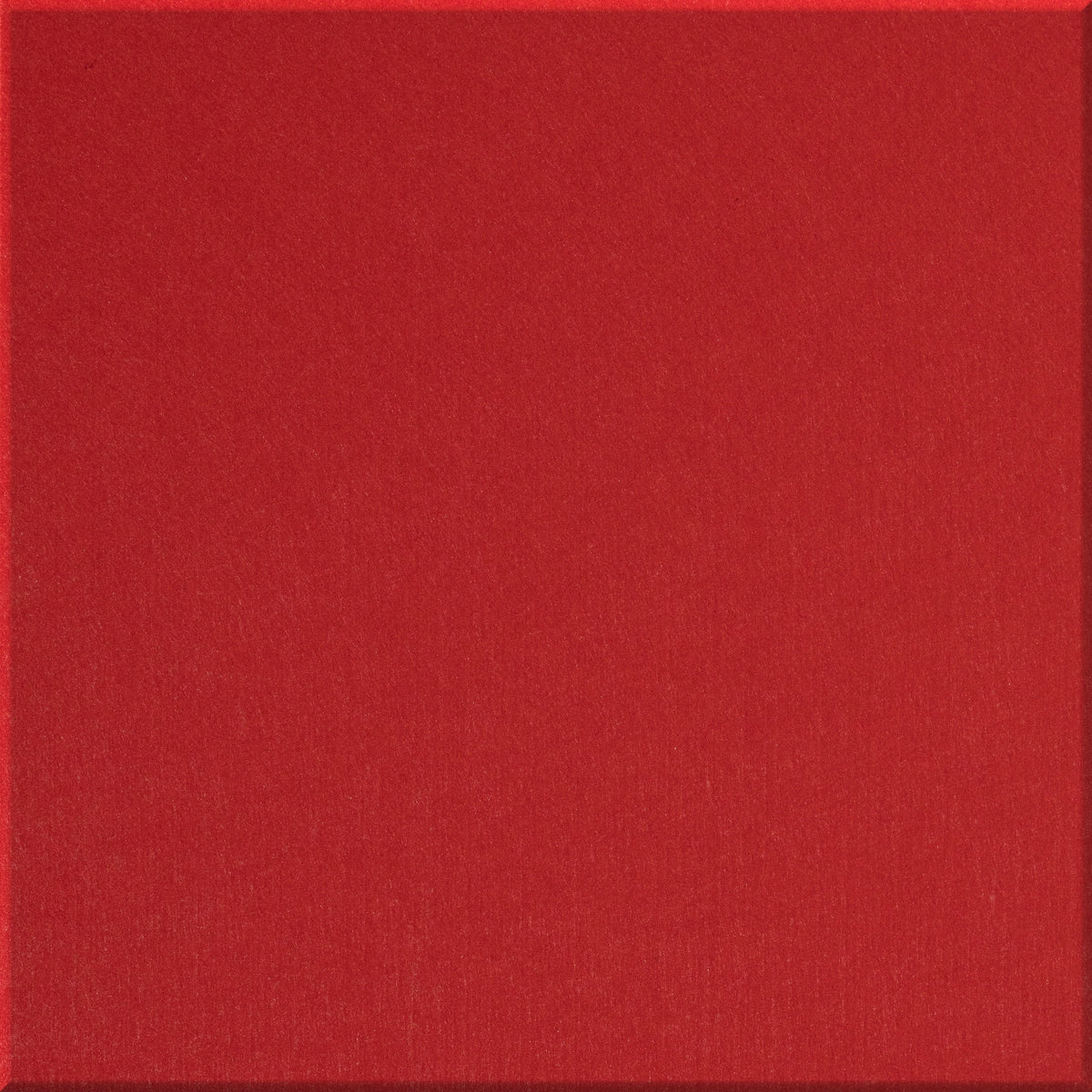 A solid red textured square tile or swatch filling the frame.