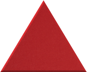 Scarlet Large Triangle