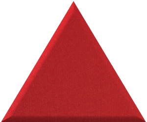 Scarlet Small Triangle
