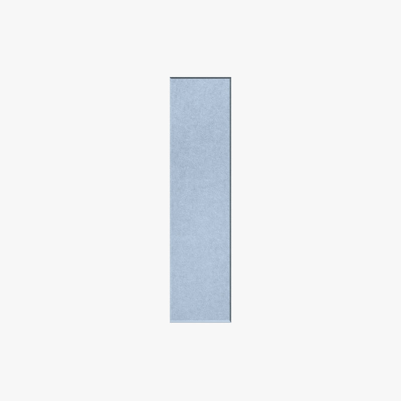 large powder blue skinny rectangular acoustic PET Felt tile