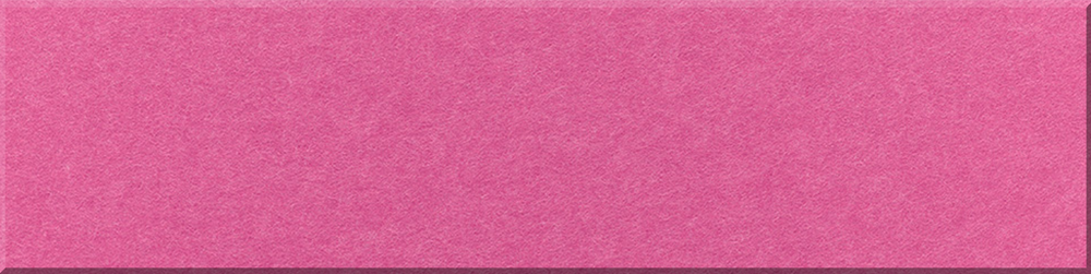 Hot Pink felt tile in the shiplap design