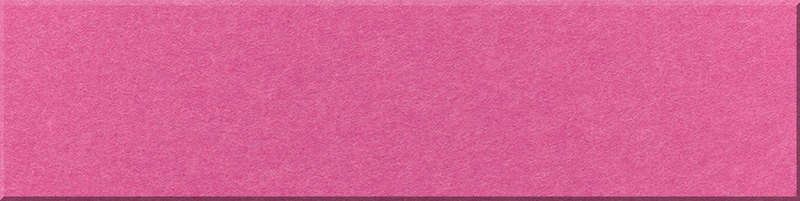 Hot Pink felt tile in the shiplap design