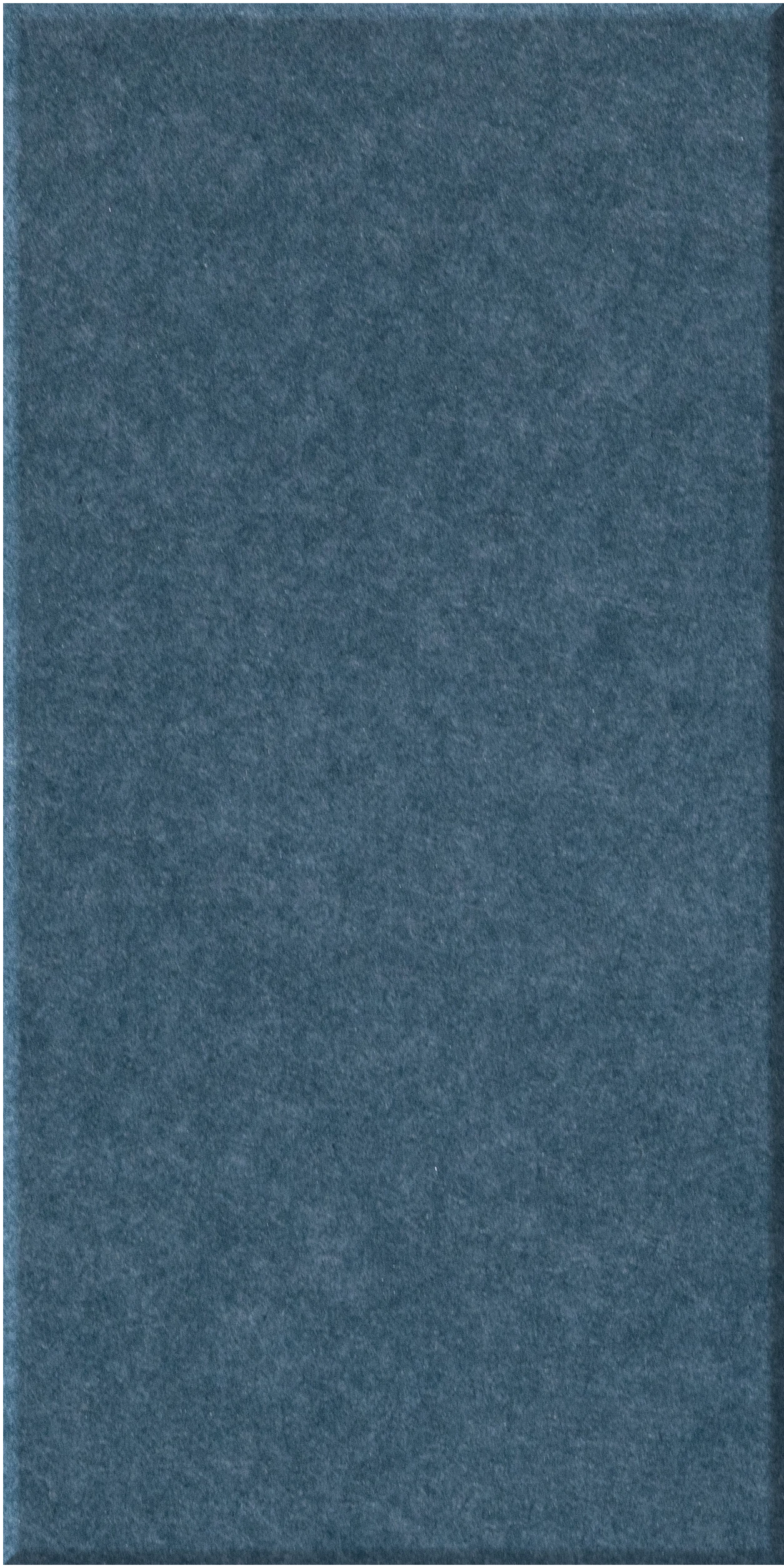 Blue-gray ceramic tile with matte textured surface and subtle speckled finish.