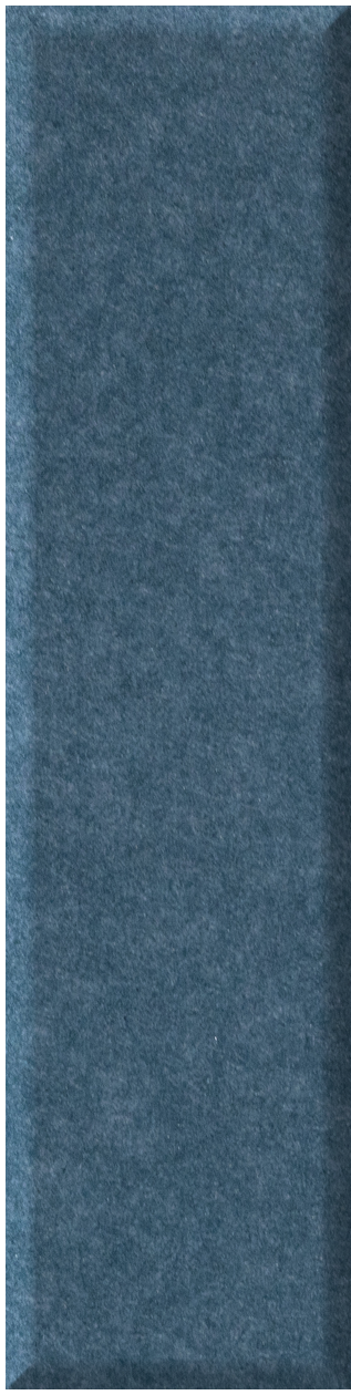 Blue-gray shiplap tile with textured surface and vertical plank pattern.