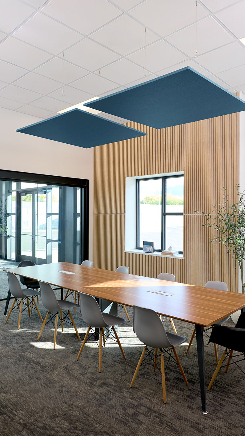 Flat Square Cloud Baffles