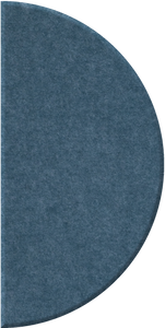 Slate Blue Half Circle