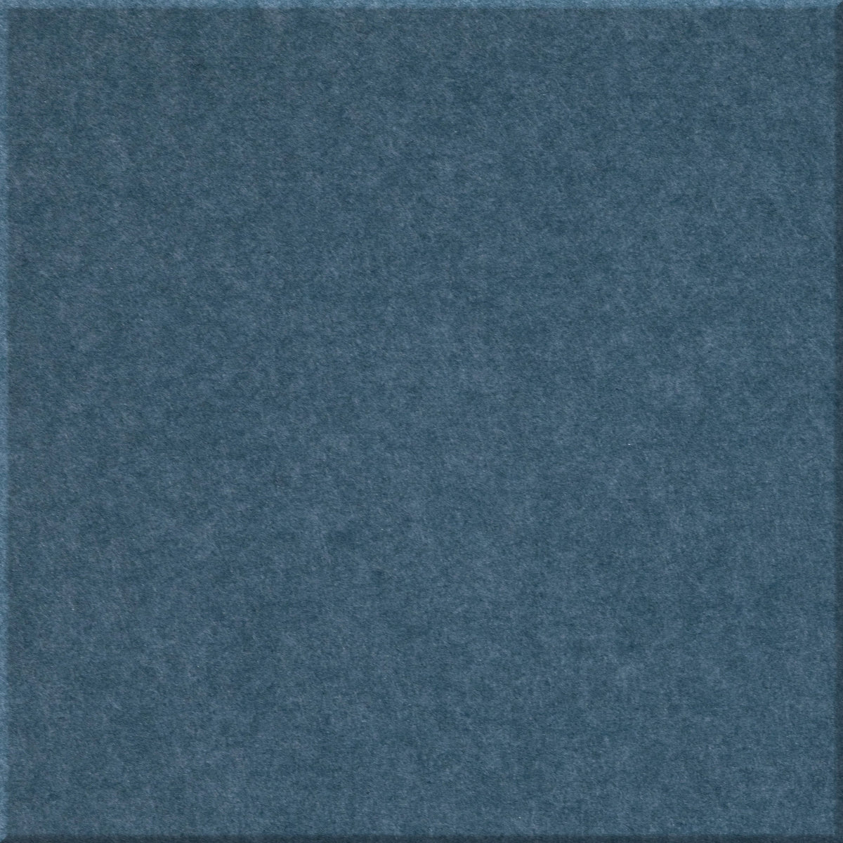 A square fabric swatch showing a textured slate blue material.