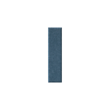 A single vertical rectangular swatch showing a textured slate blue color on a solid white background.