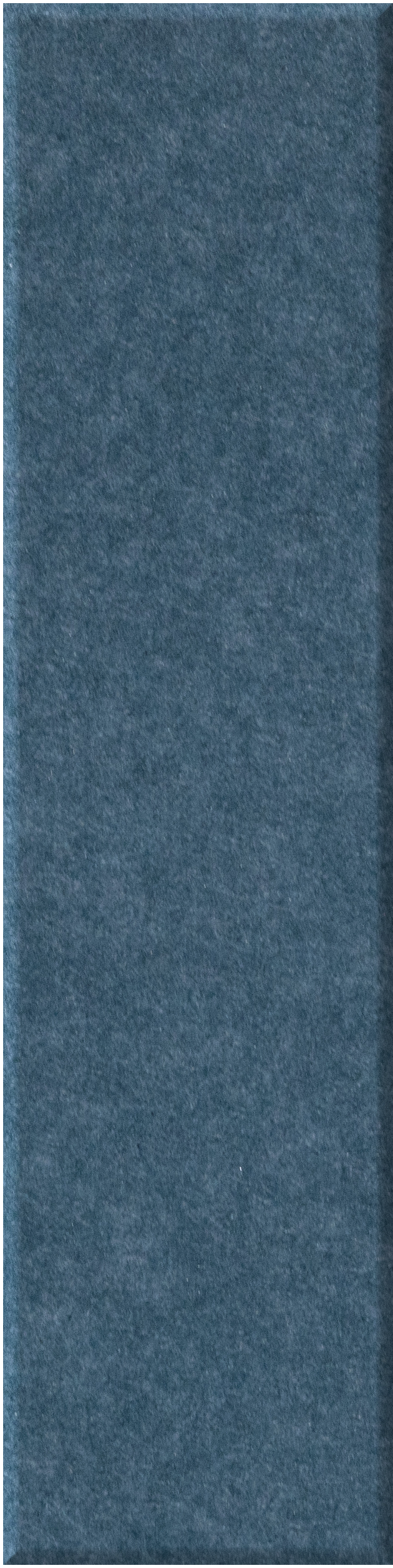 Blue-gray shiplap tile with textured surface and subtle mottled finish.