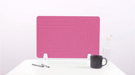 Small Hot Pink Desk Divider