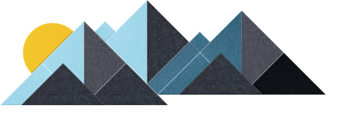 /Sunrise Over Cool Mountain Range Design
