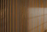 Two-Pack Teak Wood Slat Wall