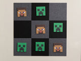 Minecraft™ Steve Tic-Tac-Toe Black