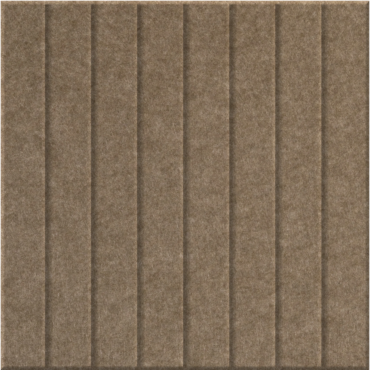 Timber 9mm Engraved Parallel felt sample with straight vertical grooves