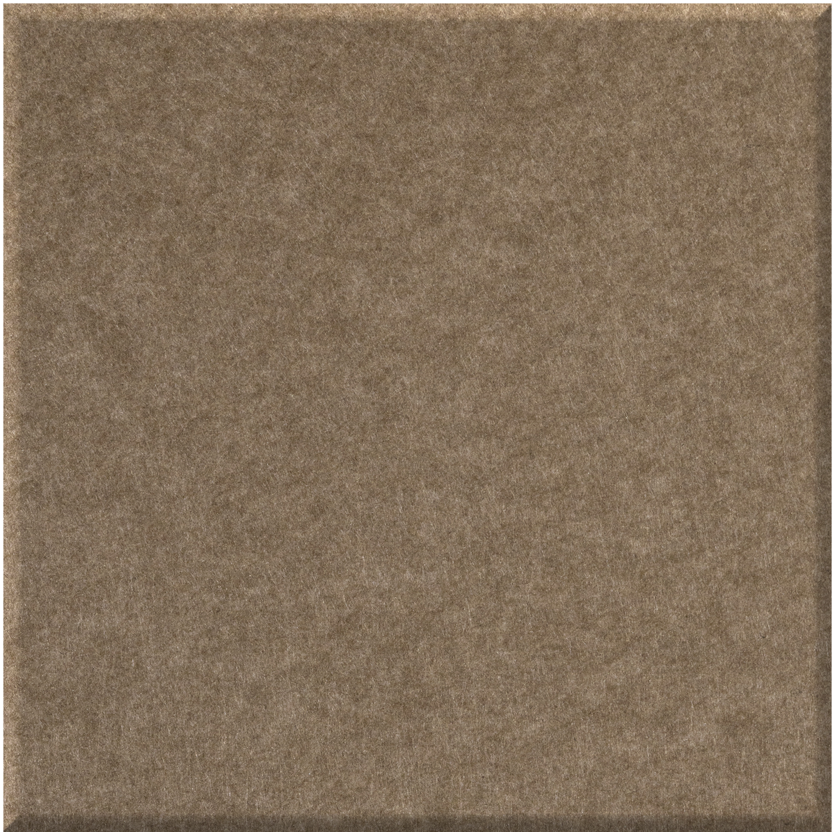 Square tile with a matte finish in warm taupe with subtle textured pattern.