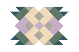 Multicolor Tucson flower Felt Right design made from sound-dampening acoustic felt panels