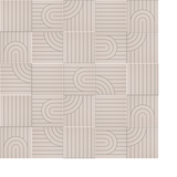 Ivory Zen Garden engraved felt wall panel design