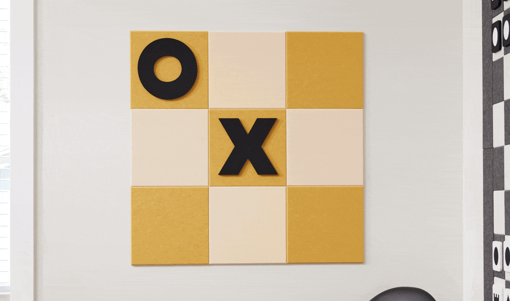 Jumbo Tic-Tac-Toe | Wall Games | Felt Right | felt right