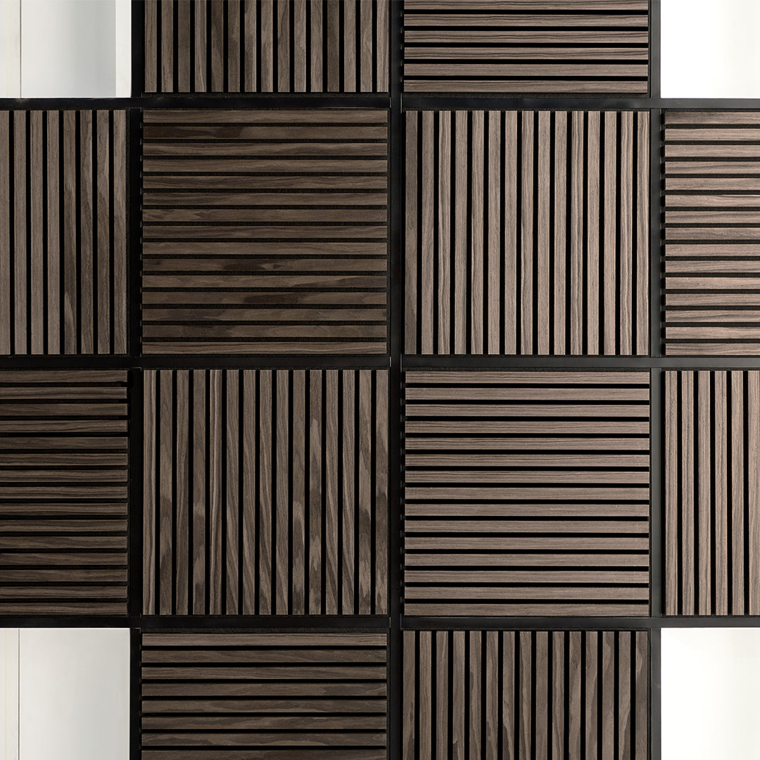 2' x 2' Wood Slat Ceiling Tiles