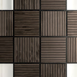 2' x 2' Wood Slat Ceiling Tiles