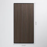 2' x 4 ' Wood Slat Ceiling Tiles