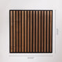 Walnut Wood Slat 2'x2' Ceiling Panel