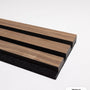 Oak and Walnut Wood Slat Samples