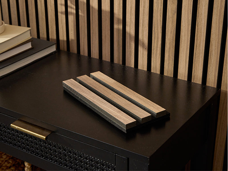 Walnut Wood Slats Sample
