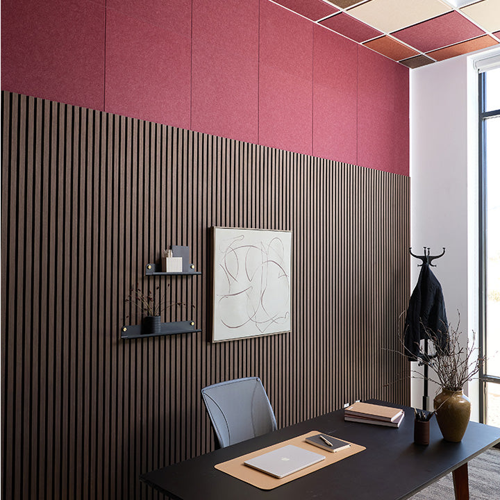 Acoustic Wood Slat Wall Panel