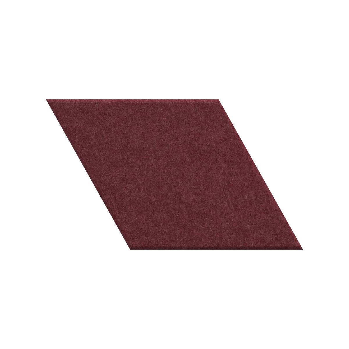 A single dark burgundy or maroon textured square tile shown on a plain white background.