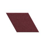 A single dark burgundy or maroon textured square tile shown on a plain white background.