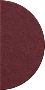 Wine Large Half Circle