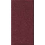 A rectangular area rug in a deep burgundy or maroon color, shown flat against a white background.