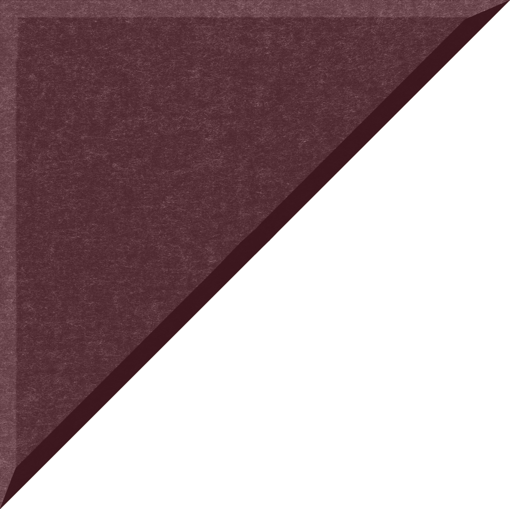 Small 90 degree triangle in wine
