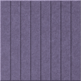 Wisteria 9mm Engraved Parallel felt sample with straight vertical grooves