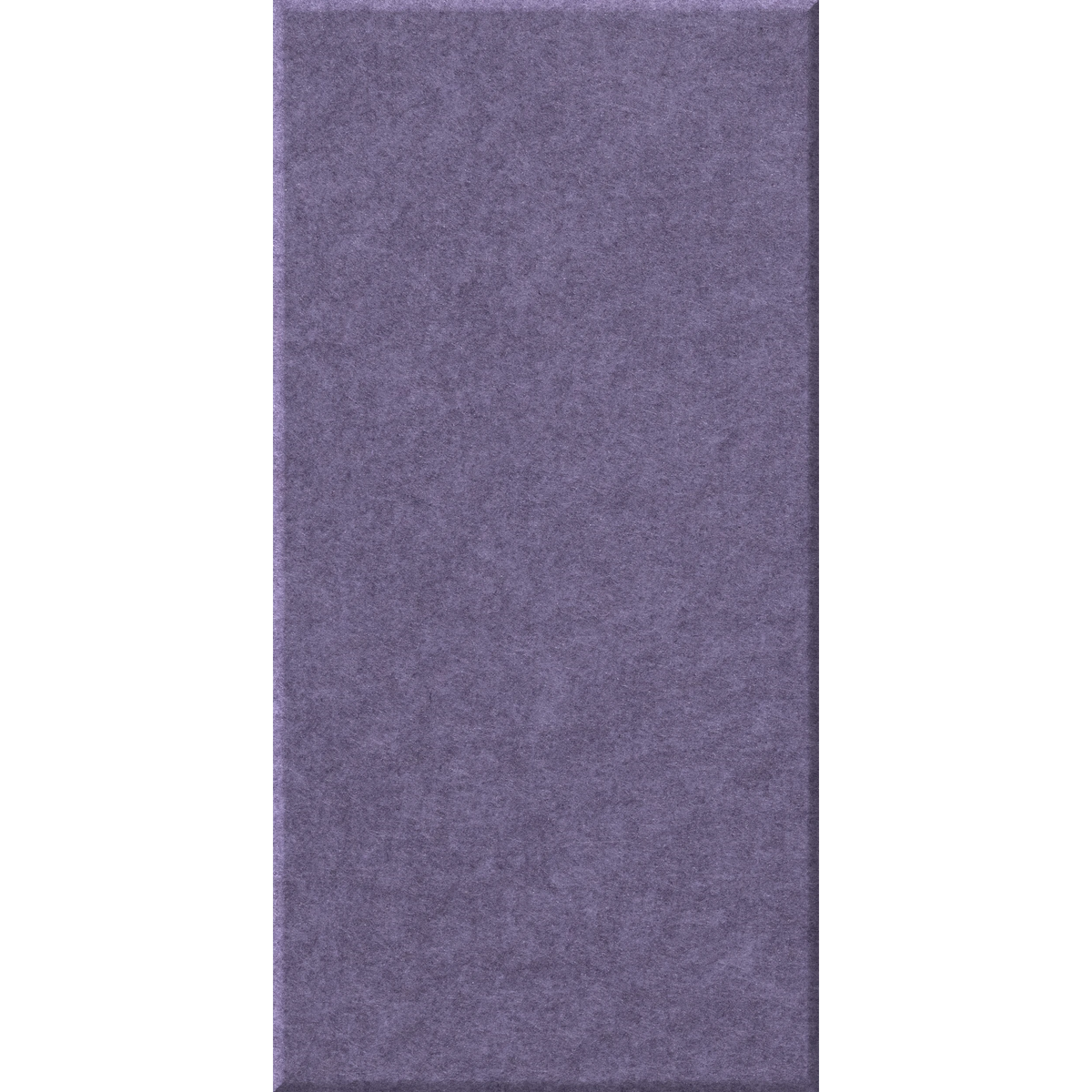 A vertical rectangular fabric swatch in a textured lavender-purple color, centered on a plain white background.