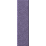 A vertical rectangular swatch of textured lavender-purple fabric or material on a plain white background.