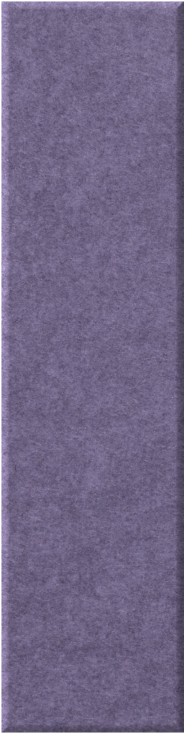 Purple shiplap tile with matte textured finish.