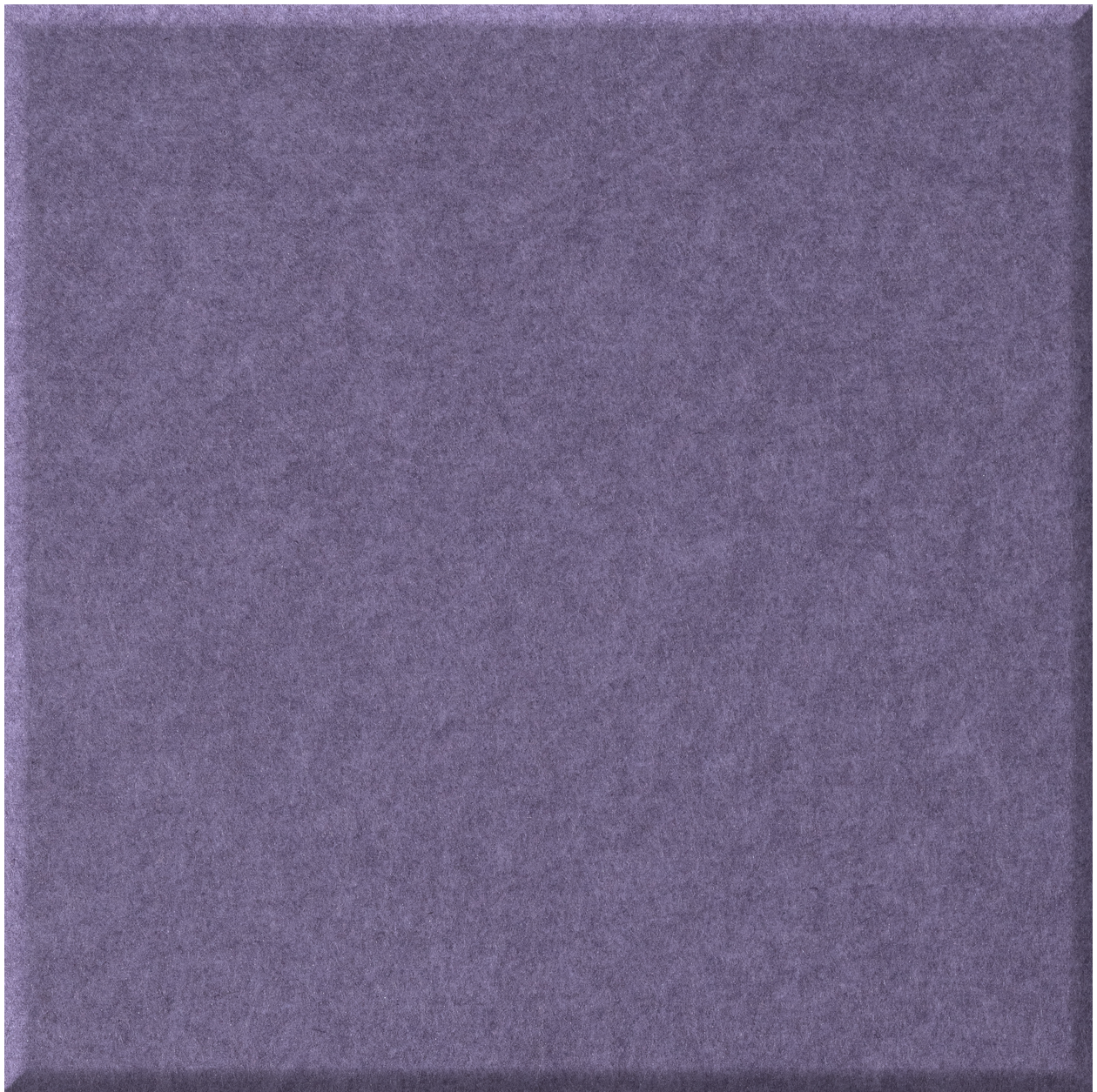Purple square tile with matte textured finish.