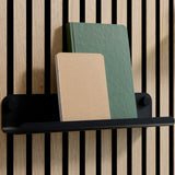 Wood Slat Wall Shelf