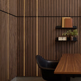 Wood Slat Lighting