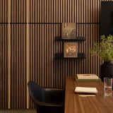 Wood Slat Lighting