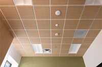 Oak Wood Slat 2'x2' Ceiling Panel