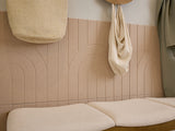 Zen Cashmere Wainscoting details