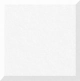 White square tile with subtle speckled texture and gray shadow edges.