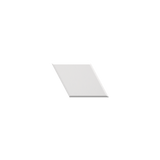 Light gray diamond on a white background