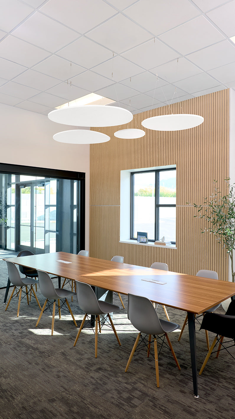 Flat Pebble Cloud Baffles