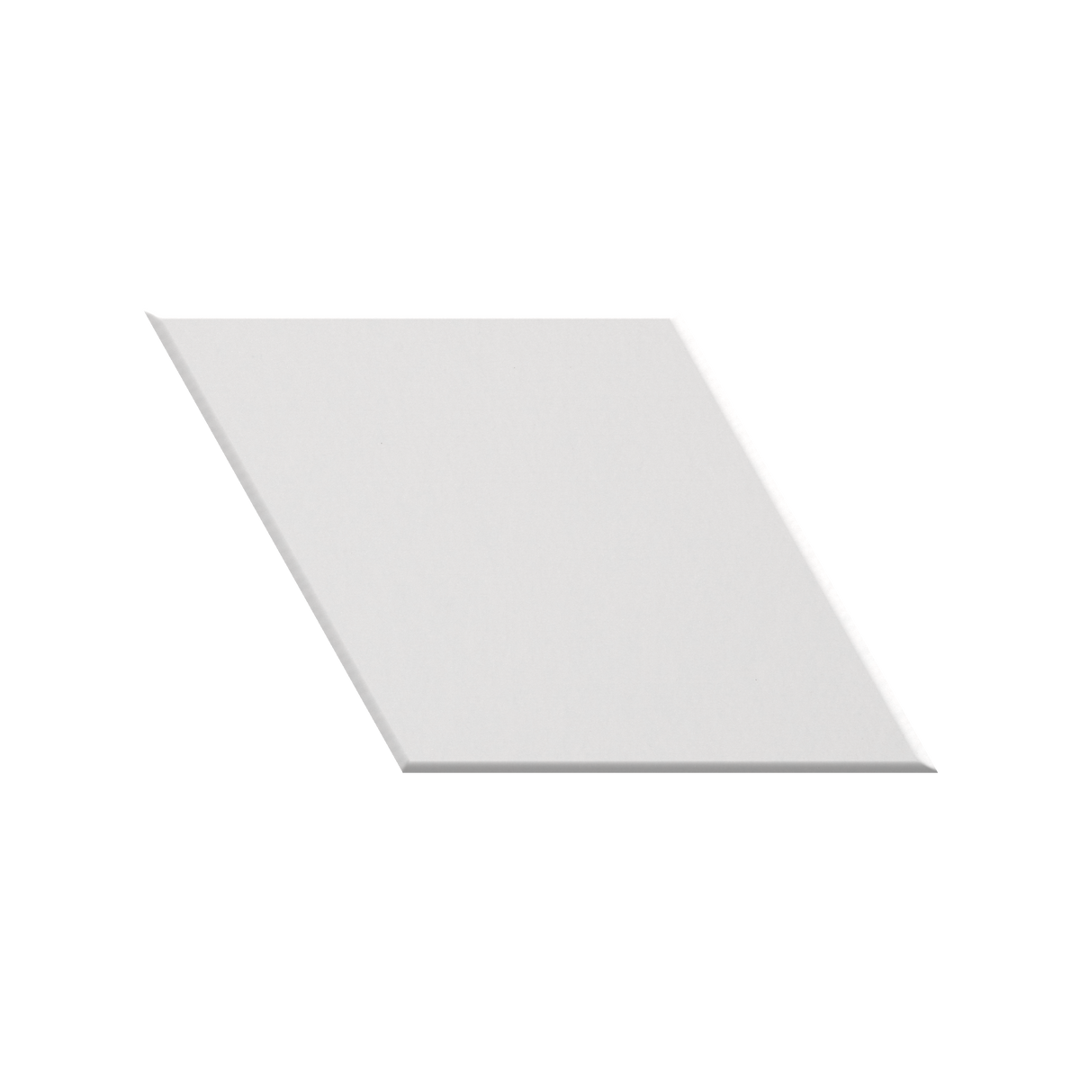 A single flat square tile or panel shown at a slight angle on a plain white background.